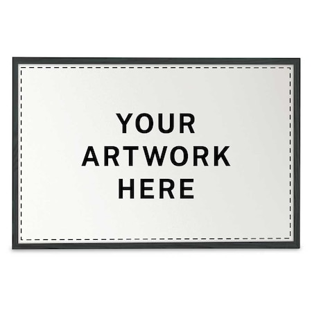 United Visual Products Drop-In Shadowbox, 18"x24", Cherry/Pearl UVSB1824-CHERRY-PEARL